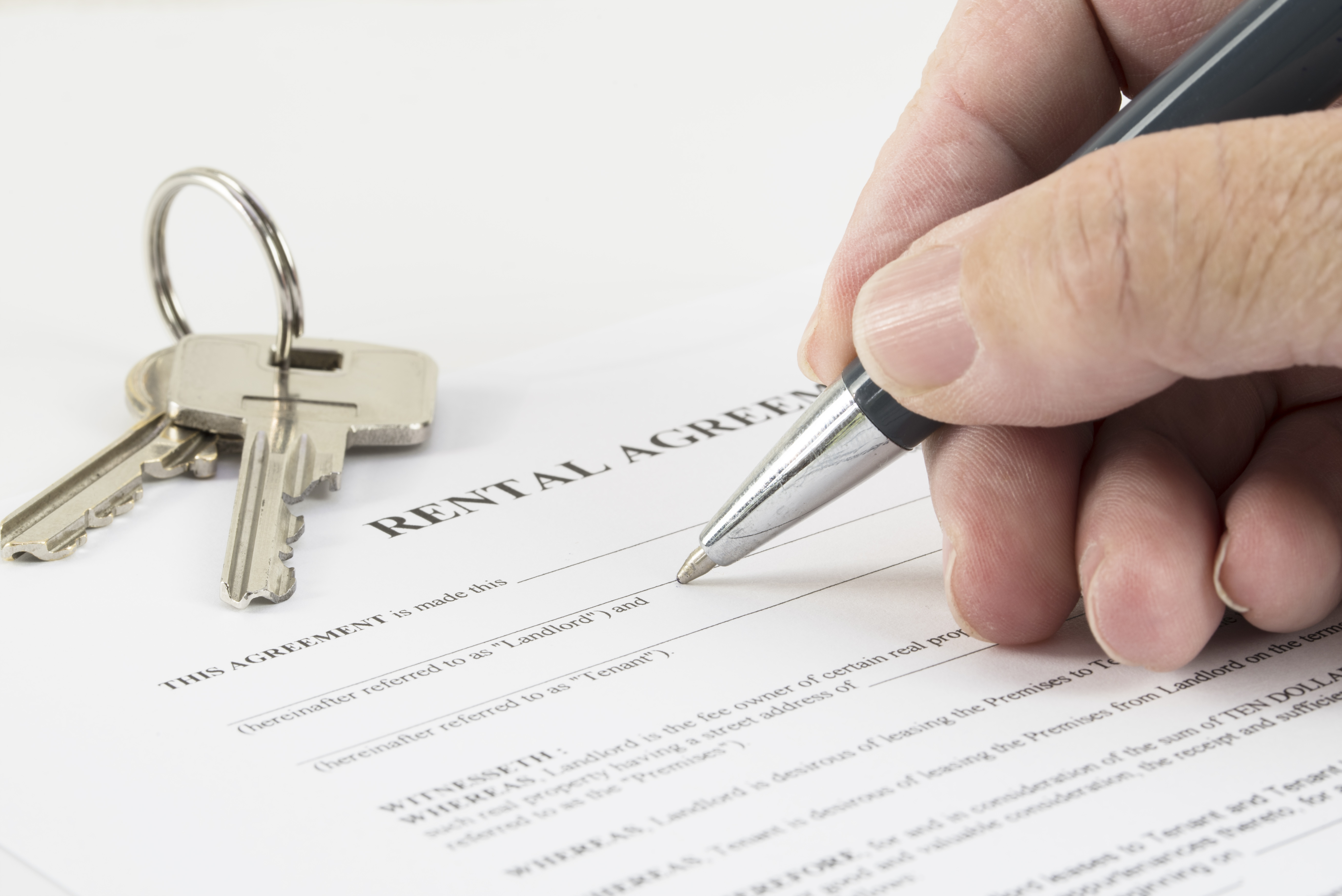 sign a lease